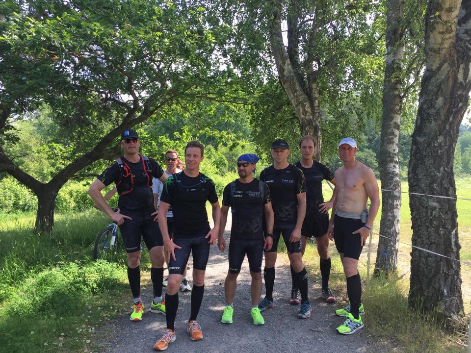 team 423 trail running på lidingöloppet 2015